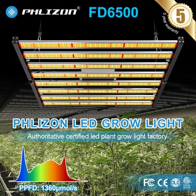 640W Spider LED Grow Lights 6x6ft Commercial 8Bars for Indoor Lamp Veg Flower