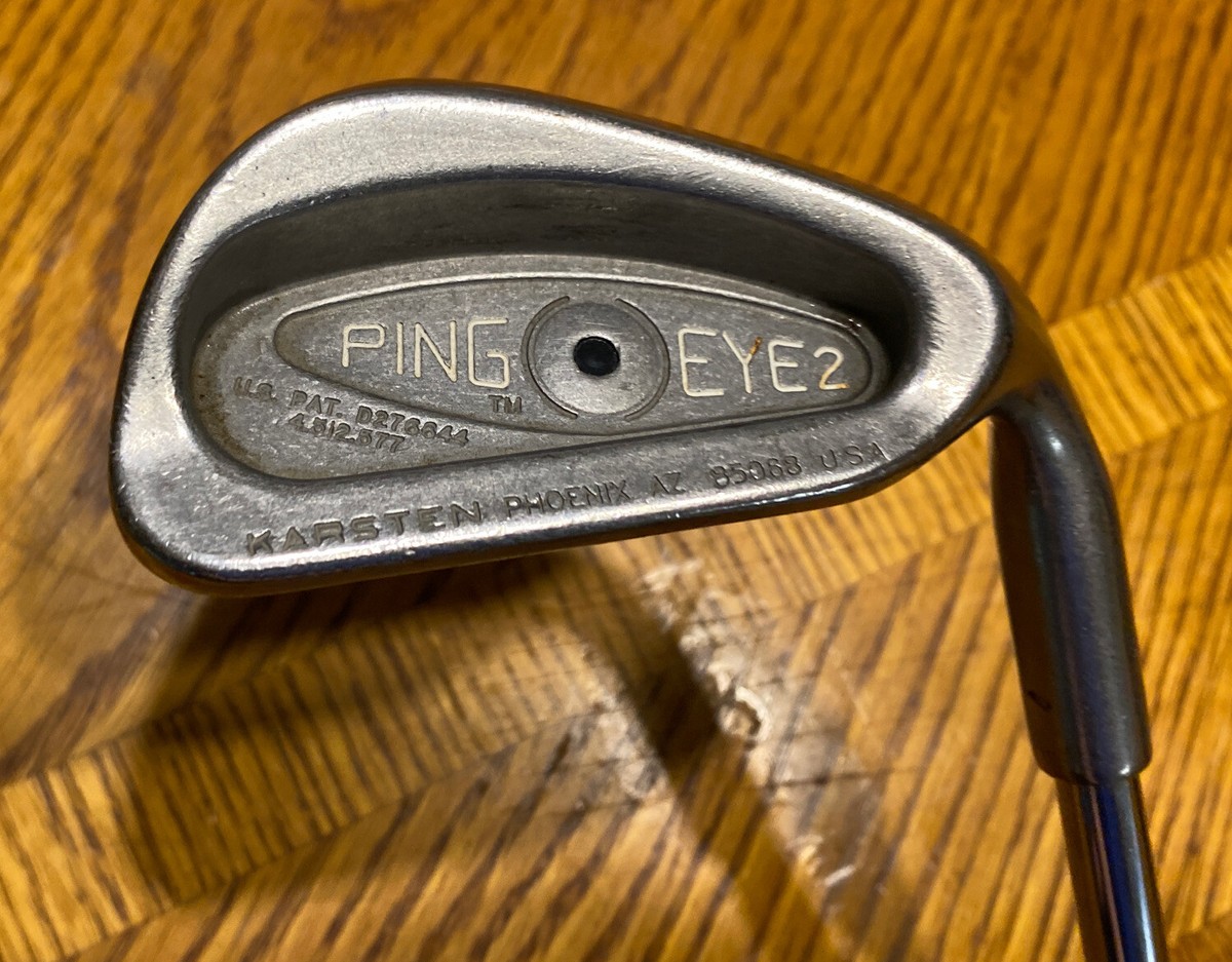PING Eye 2 Black Dot 8 Iron RH Steel Shaft 36.5” | eBay