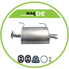 Endschalldämpfer für Nissan Almera Tino 1.8i 16V 82 KW ab. Bj. 2000 Auspuff