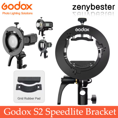 Softbox 40x40 Cm Type S (arc) Pour Speedlite Godox AD200 - Support Inclus - Lumière Douce Pour Photo