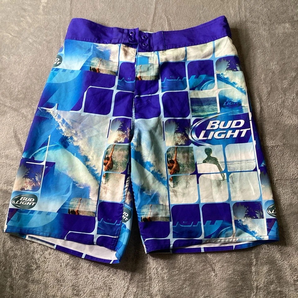 Bañador Bud Light Board Shorts para hombre XL Foto 2 de 4