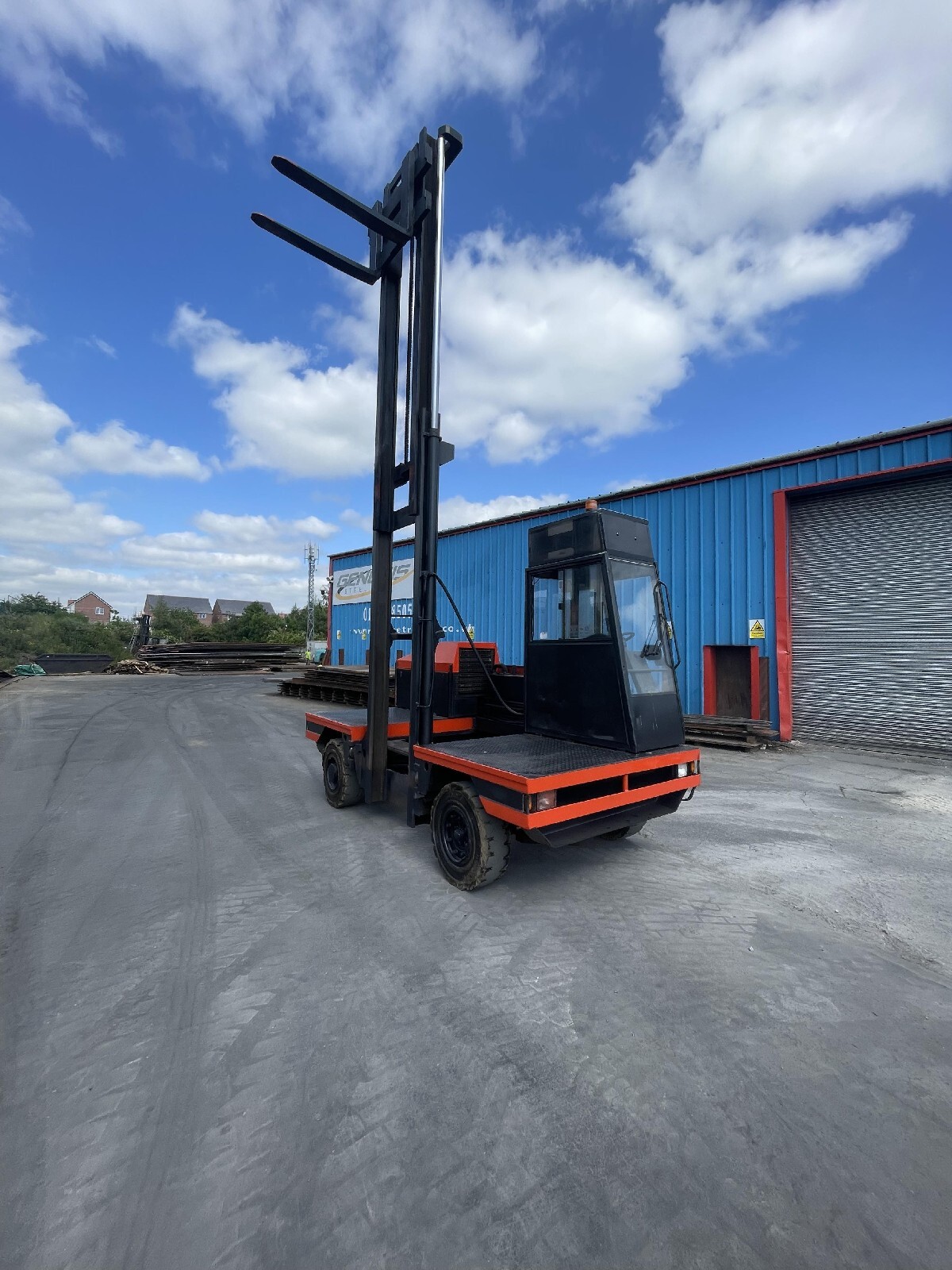 Linde S60 side loader forklift eBay