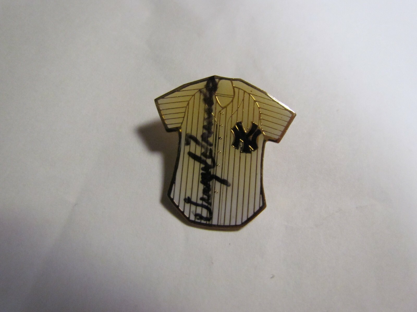 Dick Tidrow Autographed Signed New York Yankees Virgil Trucks Pin Beckett Pre-Certified 