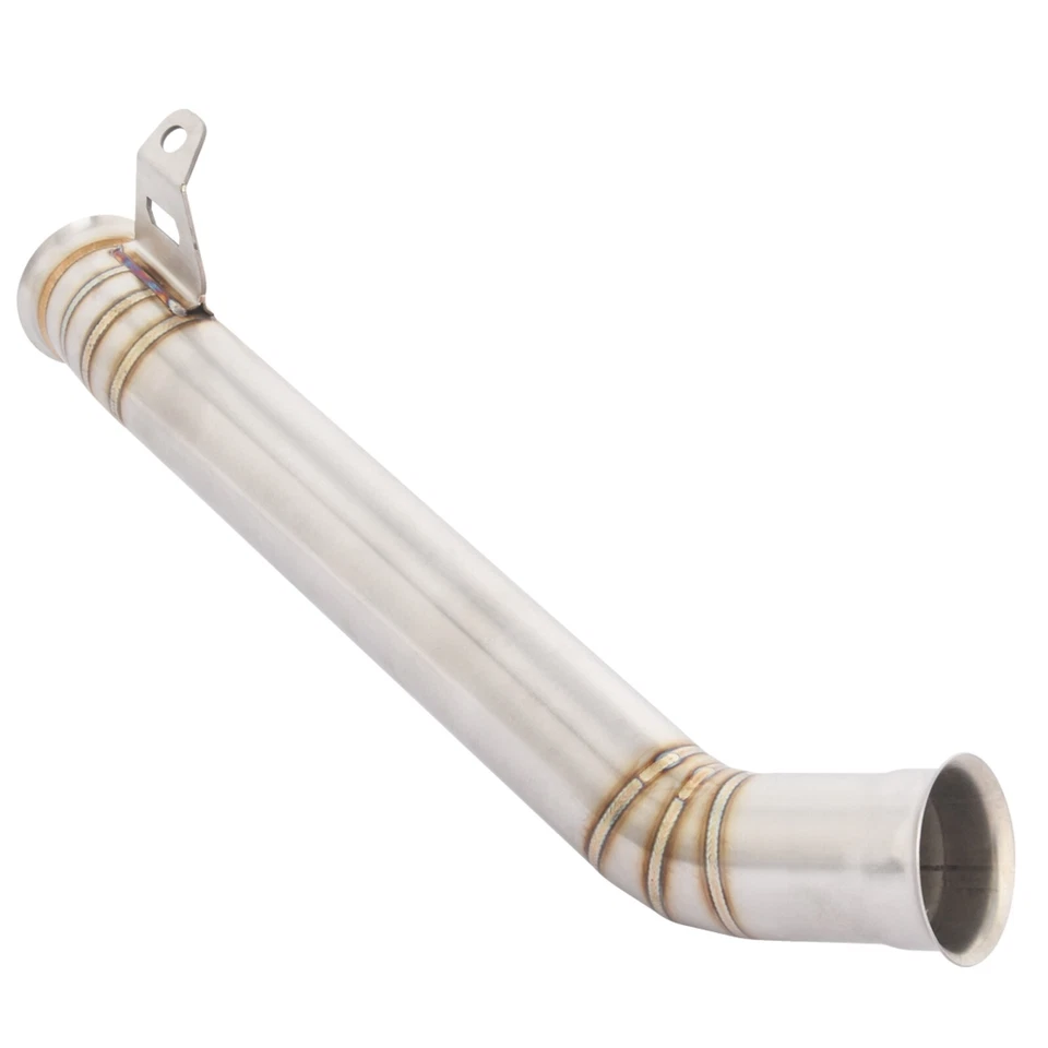 Motorcycle Mid Exhaust Link Pipe Muffler for KTM Duke 690 2012-2018 Foto 3 de 4