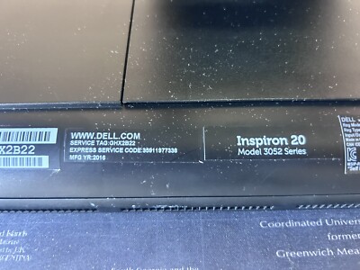 Dell Inspiron 20 - 3052 Series - 19.5 Dell Inspiron 20 - 3052 Series - 19.5