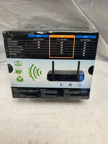 NUEVO EN CAJA-TRENDnet TEW-731BR 4 puertos inalámbrico 300 Mbps Home Router - Negro - Imagen 3 de 7