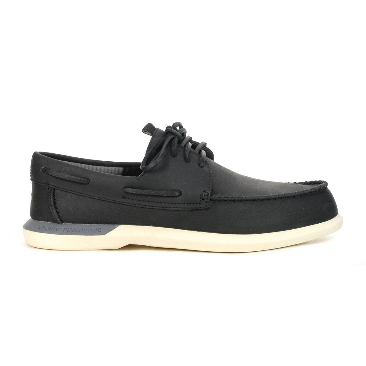Sperry Men's Authentic Original Plushwave Black Boat Shoes