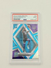 2018 Panini Spectra Neon Blue 46/75 Marvin Bagley III #46 Rookie PSA 9