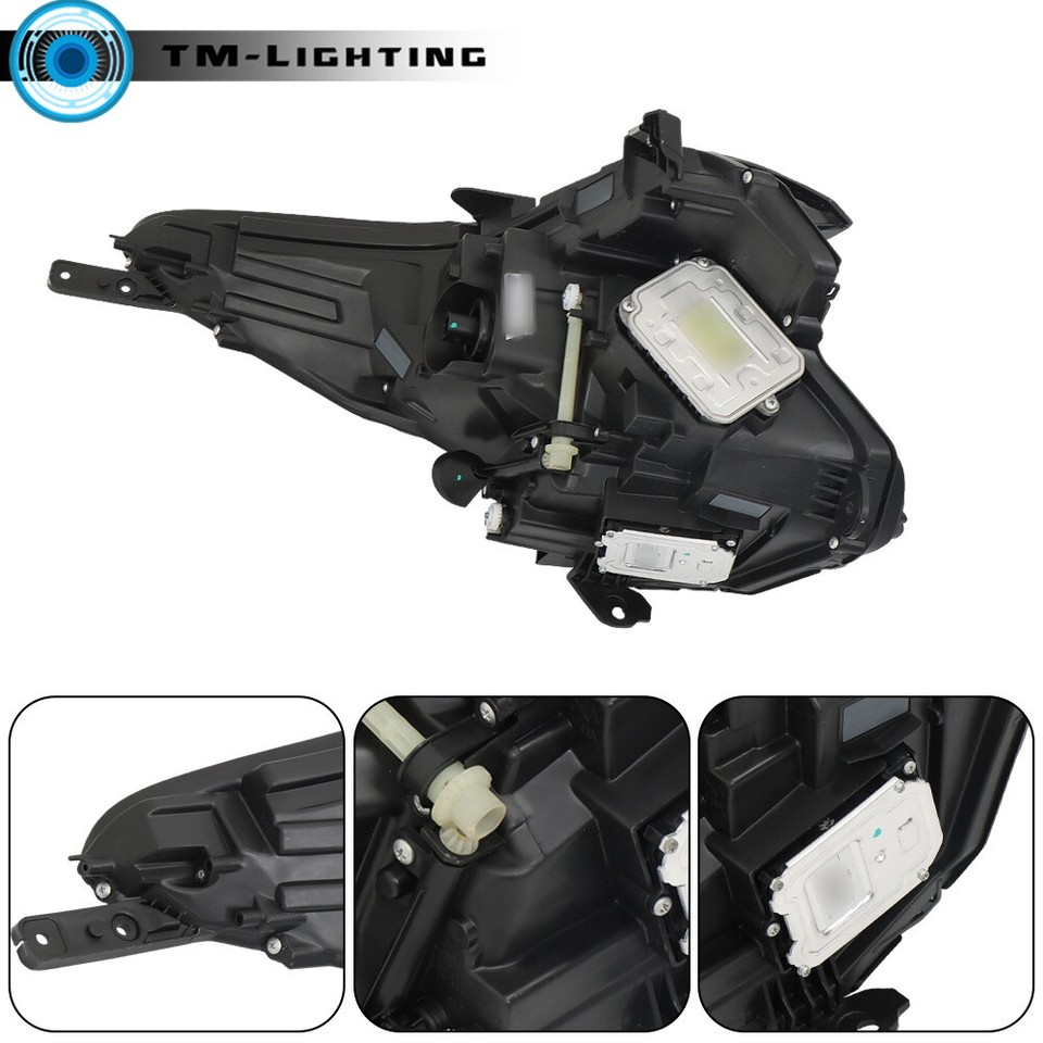 For Cadillac XTS 2018 2019 Clear Chrome Driver Left Side LED Headlight ...
