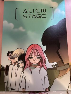 ALIENSTAGE Alien Stage A3 Poster Book Poster 8set | eBay