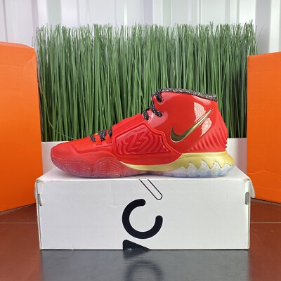 Nike Kyrie 6 NBY All Star Trophies Triple Red Mens Shoes CD5028