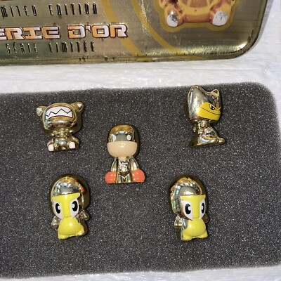 2011 JDNA GoGos Crazy Bones Part 1 Gold Series Limited Edition Tin
