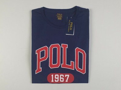 Polo Ralph Lauren Blue 1967 Custom Slim Fit T-Shirt Size Large L NWT | eBay