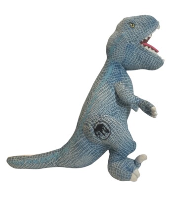 Jurassic World Blue T-Rex Velociraptor Dinosaur Plush Stuff Animal 17