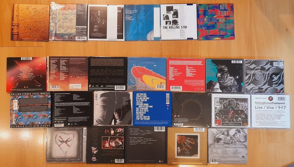 THE ROLLING STONES Japan SHM-CD, KEITH RICHARDS, RONNIE WOOD CD-Sammlung - Bild 2 von 2