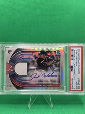 2025 Bowman Chrome - Chrome Autograph Relics Drake Baldwin #BCAR-DB (AU, MEM,...