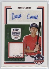 2022 Panini USA Baseball Stars & Stripes Signatures /399 Derek Curiel Auto 14mg