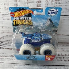 Hot Wheels Monster Trucks Tiger Shark Blizzard Bashers Exclusive