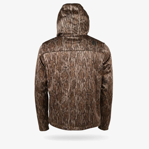 Gator Wader Catahoula 1/2 Zip Hoodie Mossy Oak Bottomland Men's Size: Medium - Picture 3 of 6