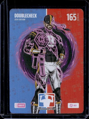 2026 Bo Jackson Battle Arena Griffey Set Doublecheck Logofoil SP SSP #LOGO-97