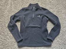 The North Face Black 1/4 Zip Fleece Pullover Sweater Women's Size Small