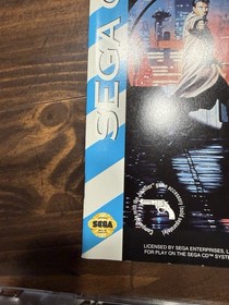 Snatcher Sega CD Game Hideo Kojima CIB Complete NM Disc See Pictures Tested