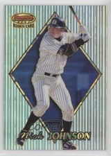 1999 Bowman's Best Atomic Refractor 10/100 Nick Johnson #168 3c7