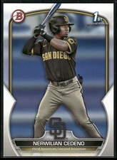 2023 Bowman #BP-81 Nerwilian Cedeno Prospects