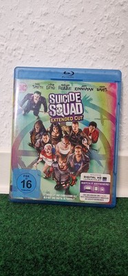Suicide Squad Extended Cut - Will Smith, Margot Robbie - Blu - Ray Disc