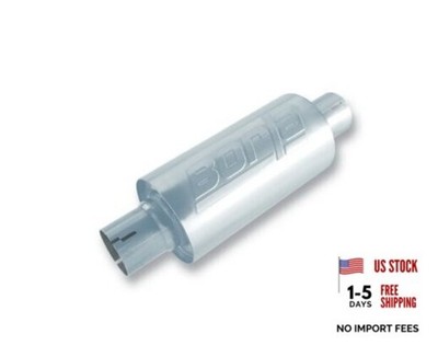 BORLA 40842S Specialty Universal Performance Muffler 2.5'' Center Inlet / 2.5''