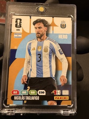 2026 Panini Adrenalyn XL Nicolas Tagliafico Hero V01 Argentina FIFA Card