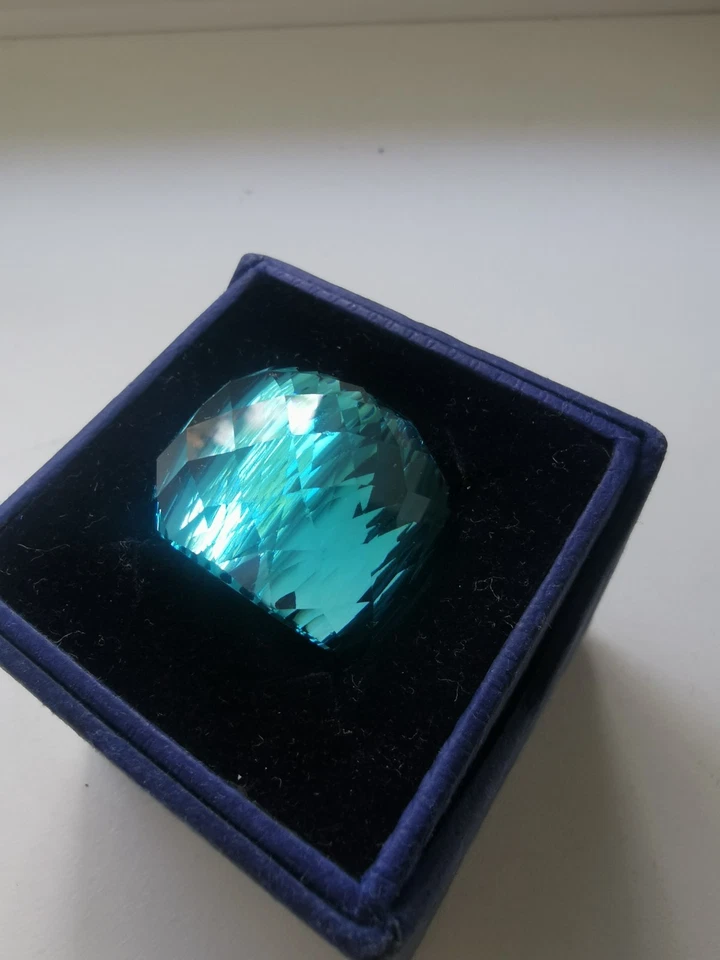 Swarovski Nirvana Ring Gr.52  Blue Blau