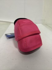 Classic Equine Hot Pink No Turn Bell Boots Water Repellent Durable Equestri L