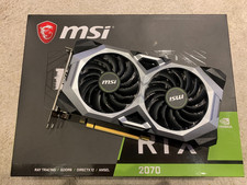 MSI GeForce RTX 2070 8GB VENTUS OC GDDR6 Video Graphics Card GPU
