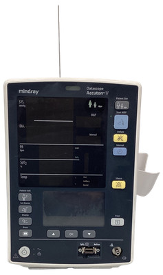 MINDRAY DATASCOPE ACCUTORR V VITAL SIGNS MONITOR @