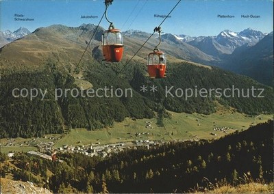 Seilbahn Schatzalp-Strelapass Davos Jakobshorn Hoch-Ducan