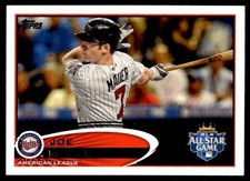 2012 Topps Joe Mauer #US7 Minnesota Twins