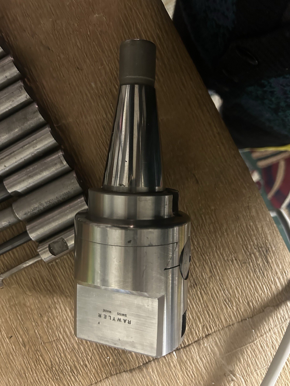 BT 40 Boring Head W/ Wooden Case & 13 Boring Bars