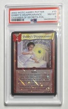 Harry Potter WOTC Dobby's Disappearance Foil Chamber Of Secrets PSA 8