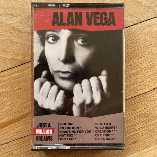 Alan Vega Just A Million Dreams Cassette 1985 Elektra 9 60434-4  