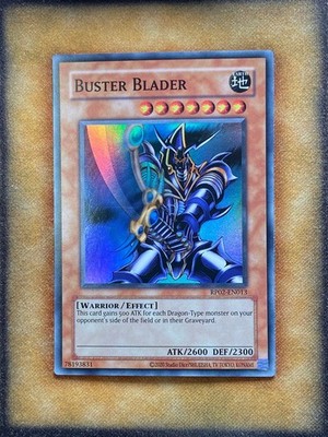 Yugioh Buster Blader RP02-EN013 Super Rare 2025 Print NM