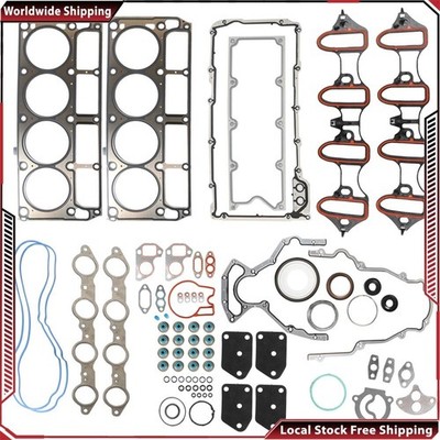 1 Set Complete Gasket Kit for Chevrolet Tahoe GMC Yukon Buick Rainier 5.3L 4.8L