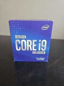 k出品 Intel Core i9-10850k desktop CPU processor-5.20 GH with 10 cores