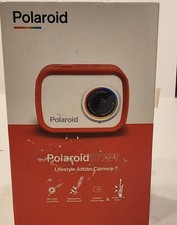 Polaroid iD757 Action Camera 14MP HD Video Waterproof Red/White USB