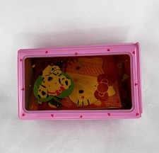 Vintage Sanrio 1990 Spottie Dottie Pencil Box Storage Case + Bonus Items