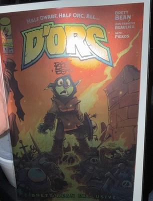 Dorc #1 3rd Printing Brett Bean Foil Exclusive SIGNED