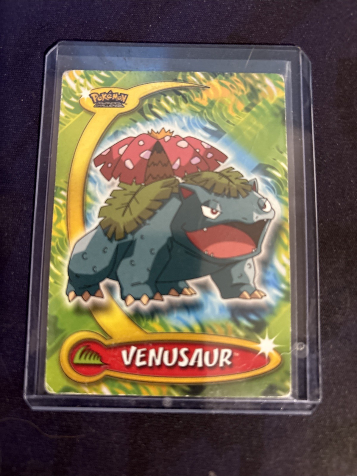 Venusaur Pokémon Advanced Challenge Topps TCG Card 2004 #81