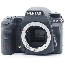  USED Excellent   Pentax K-3 Digital SLR Camera Body Black 24.3MP
