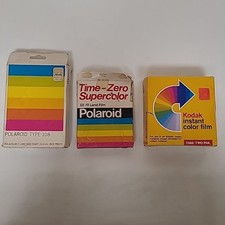Polaroid Kodak Film Lot