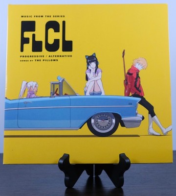 FLCL Progressive/Alternative Soundtrack - Pillows, 2019 Yellow/Blue Vinyl